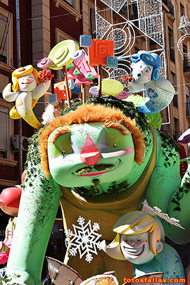 falla infantil Cuba-Azorín 2019