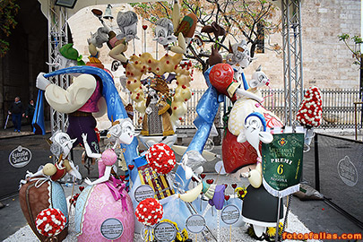 falla infantil Serranos 2019
