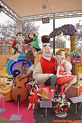 falla infantil Alameda-Francia 2019