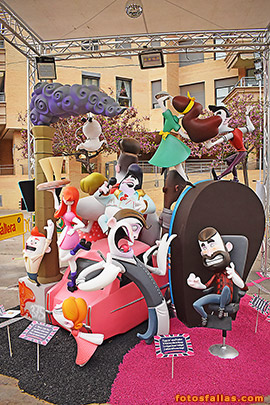 falla infantil Alameda-Francia 2019