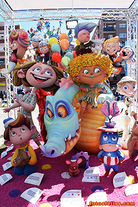 falla infantil Antiga Campanar 2019