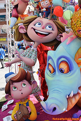 falla infantil Antiga Campanar 2019