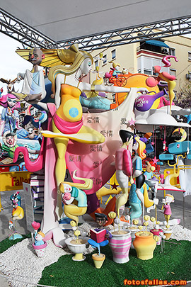 falla infantil Maeztu-Leones2019