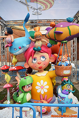 falla infantil Isabel la Católica-Amorós 2019