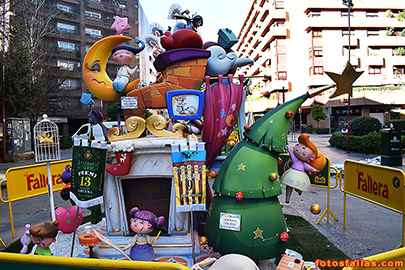 falla infantil GV Fernando el Católico.A Guimerá 2019