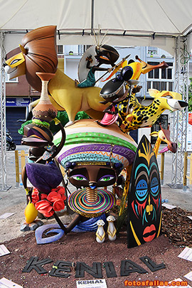 falla infantil Maeztu-Furió 2019