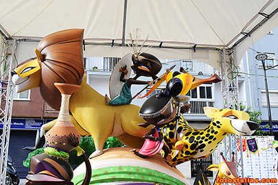 falla infantil Maeztu-Furió 2019