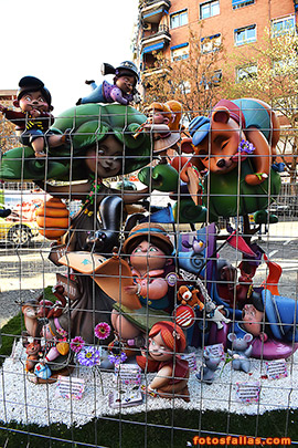 falla infantil Abacete-Marvá 2019
