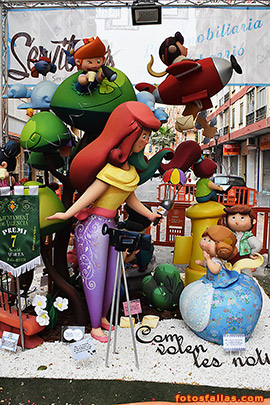 falla infantil Canarias-Elche 2019
