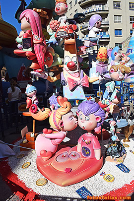 falla infantil Avda del Oeste 2019