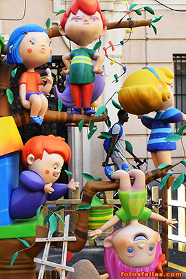 falla infantil Castellón-Segorbe 2019