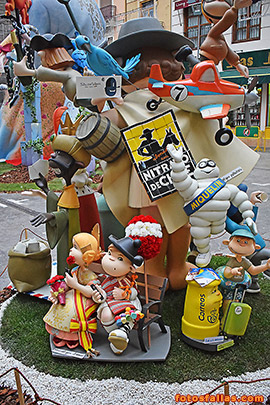 falla infantil Merced 2019