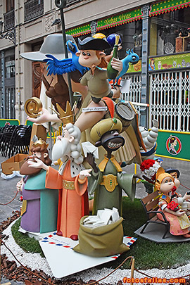 falla infantil Merced 2019