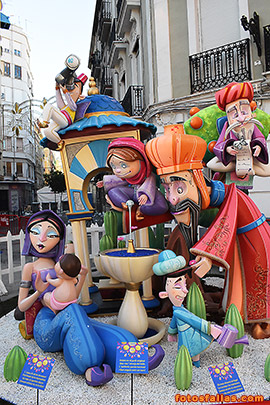 falla infantil Serrano-Cervera 2019