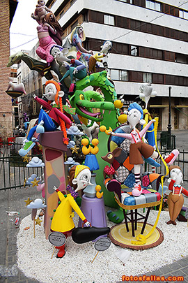 falla infantil Pie de la Cruz 2019