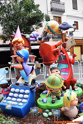 falla infantil Lope de Vega 2019