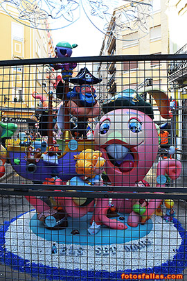 falla infantil Tomasos-Cervera 2019