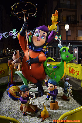 falla infantil Monteolivete 2019