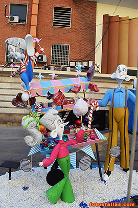 falla infantil Mercado Ruzafa 2019