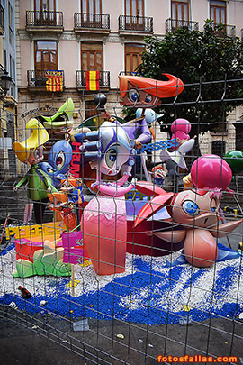 falla infantil Pza del Negrito 2019