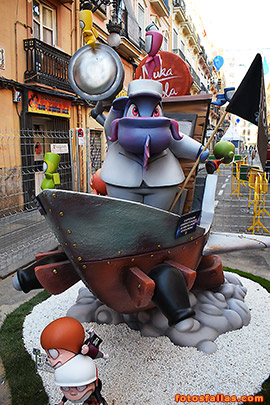 falla infantil Pelayo-Marzal 2019