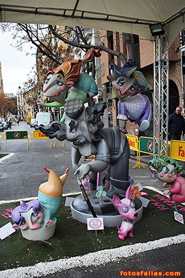 falla infantil Blanquerías 2019