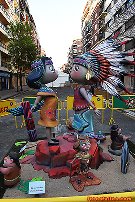 falla infantil Aguilar-Perelló 2019