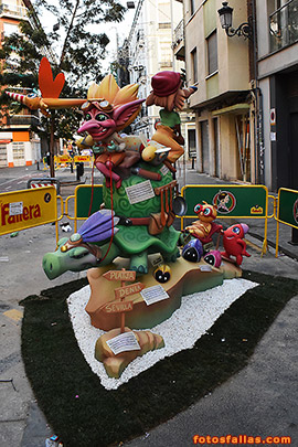 falla infantil Sevilla-Denia 2019
