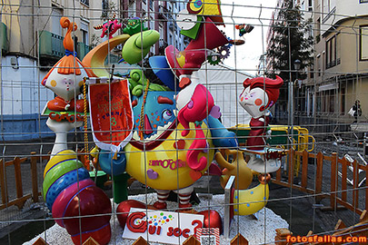 falla infantil Cádiz-Azorín 2019