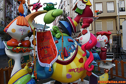 falla infantil Cádiz-Azorín 2019