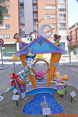 falla infantil Fuencaliente-Lebón 2019