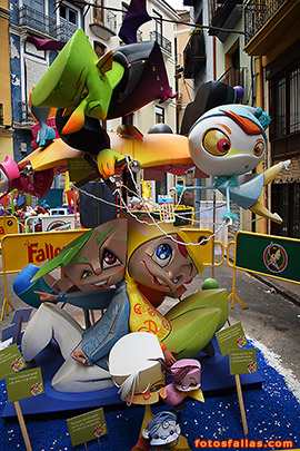 falla infantil Corretgería-Pavesos 2019