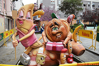 falla infantil Sorolla-Recaredo 2019