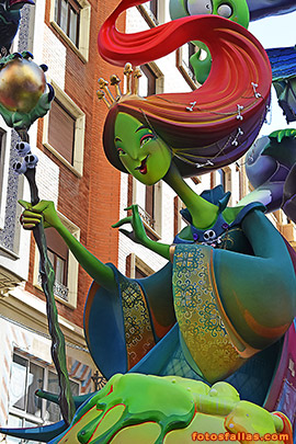 falla Linterna-Na Robella 2019