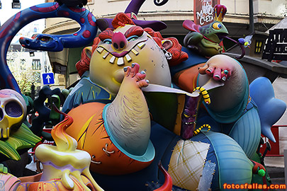 falla Linterna-Na Robella 2019