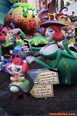 falla Linterna-Na Robella 2019