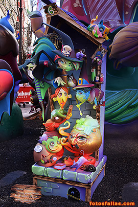 falla Linterna-Na Robella 2019