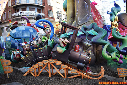falla Linterna-Na Robella 2019