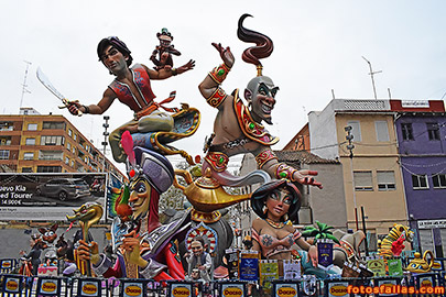 falla Canarias-Trafalgar 2019