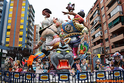 falla Canarias-Trafalgar 2019