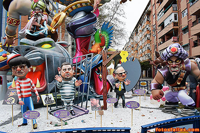 falla Canarias-Trafalgar 2019