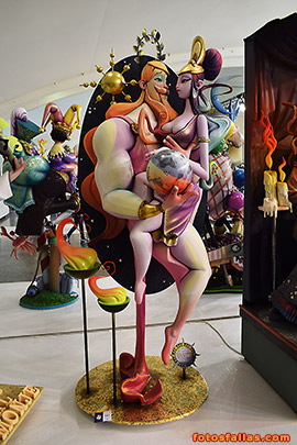 ninot Justo Vilar-Cabanyal 2020