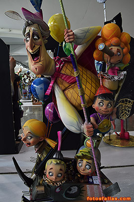 ninot El Pilar 2020