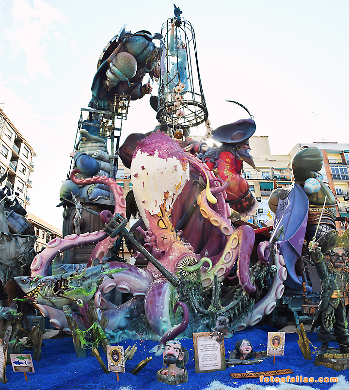 falla Antiga Campanar 2021