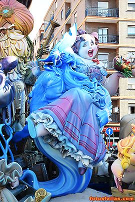 falla Antiga Campanar 2021
