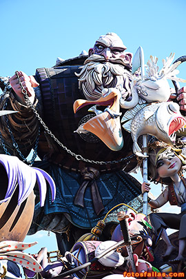 falla Antiga Campanar 2021