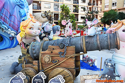 falla Antiga Campanar 2021