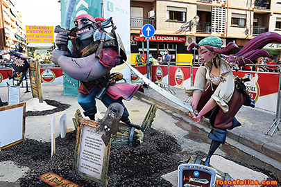 falla Antiga Campanar 2021