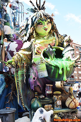 falla Antiga Campanar 2021