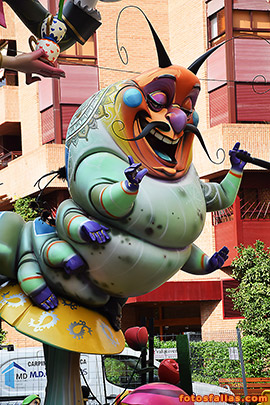 falla  GV Fernando El Católico-A. Guimerá 2021